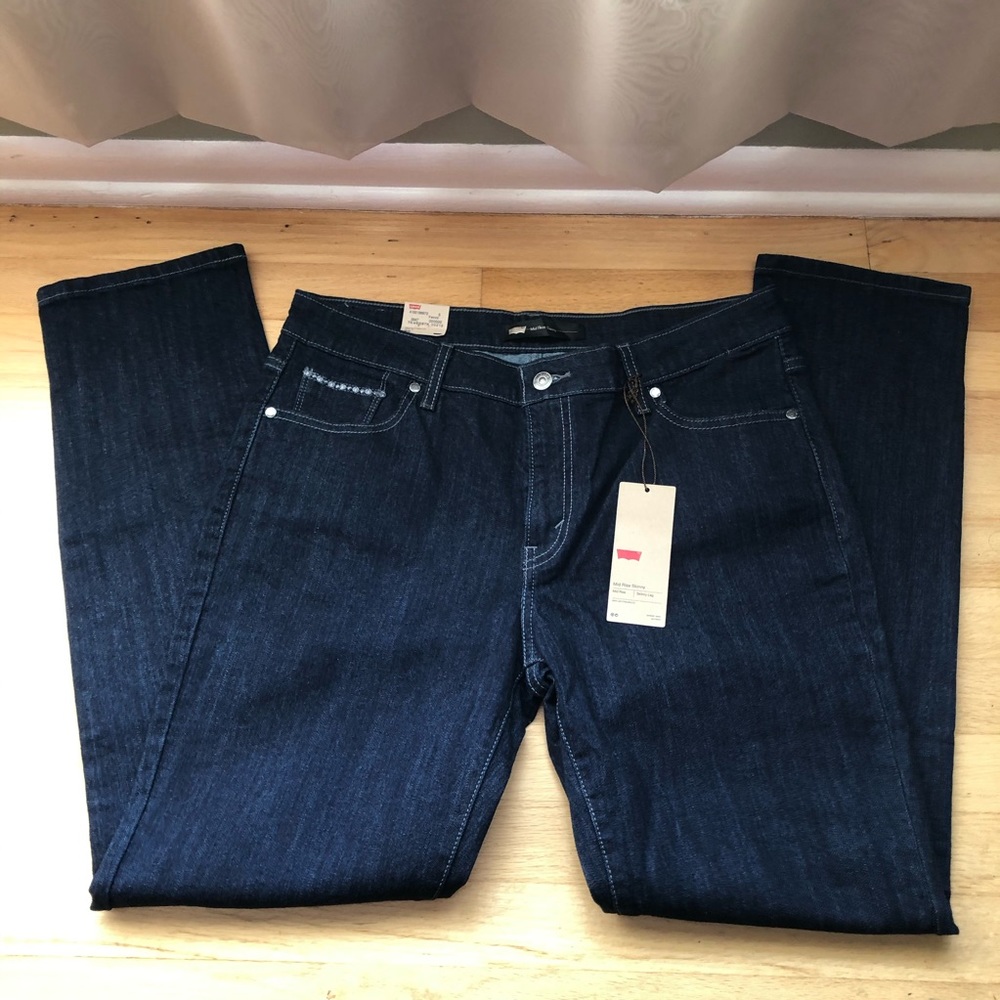 Levi’s Mid Rise Skinny Slim Fit Jeans 14/32